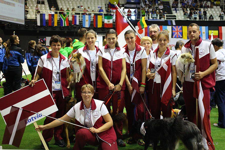 Latvian team